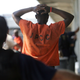 A jailed inmate in New Orleans on Sept. 6, 2005